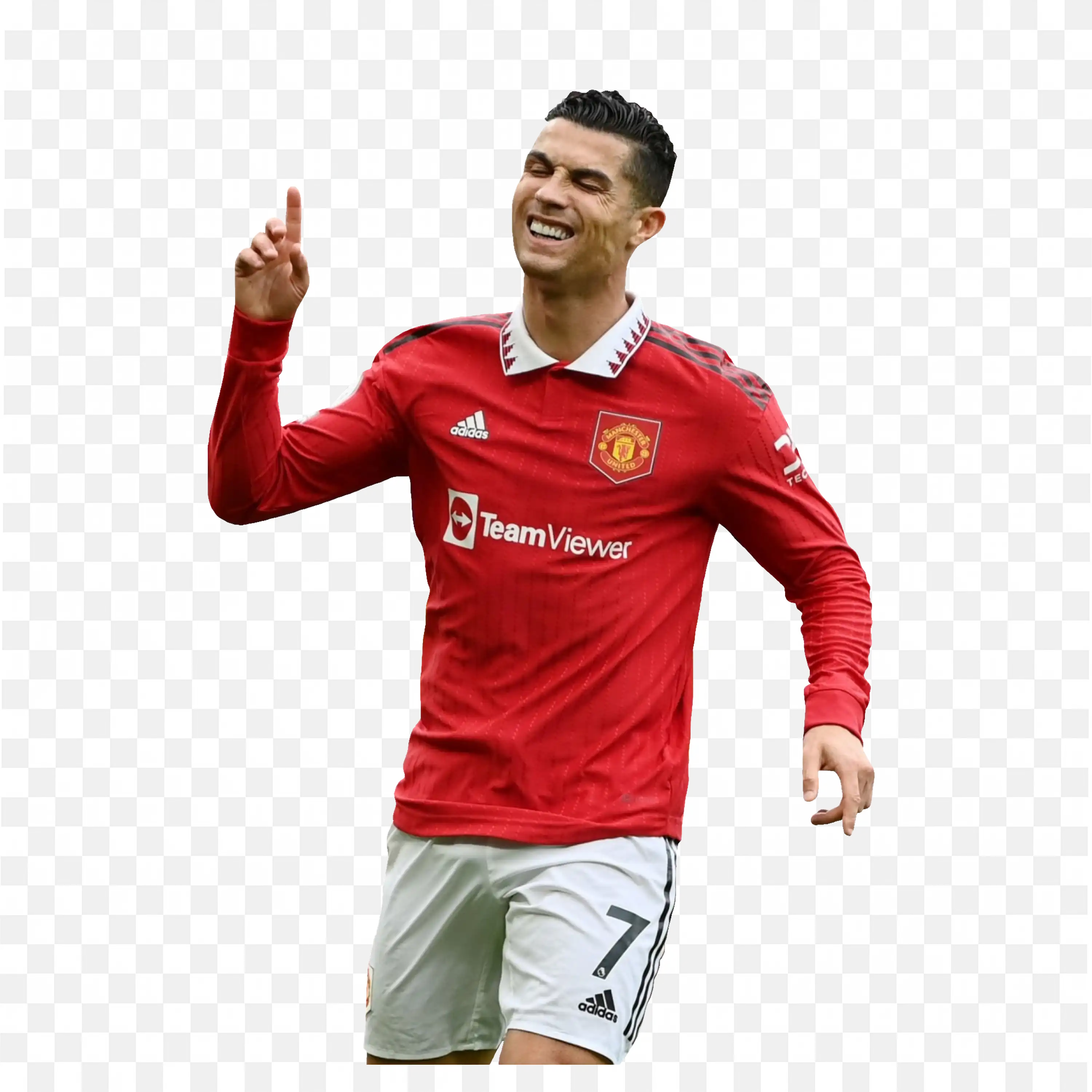 Cristiano Ronaldo Raises Hand After Scoring For Team PNG