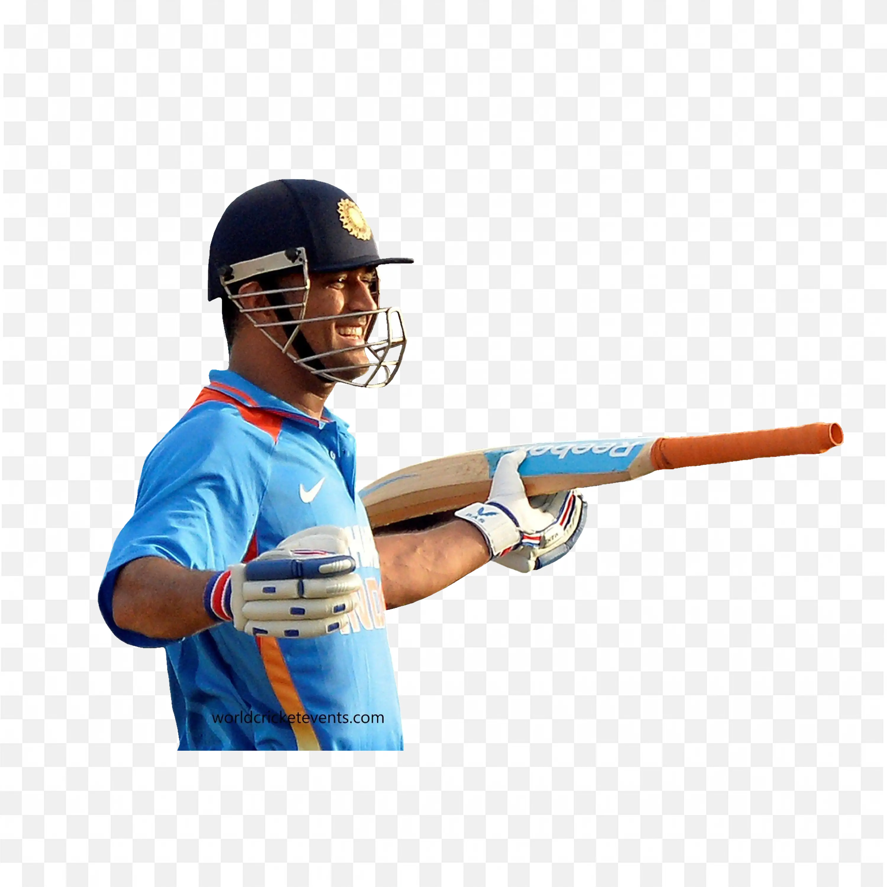 Ms Dhoni Batting Points After a Strong Cricket Match PNG