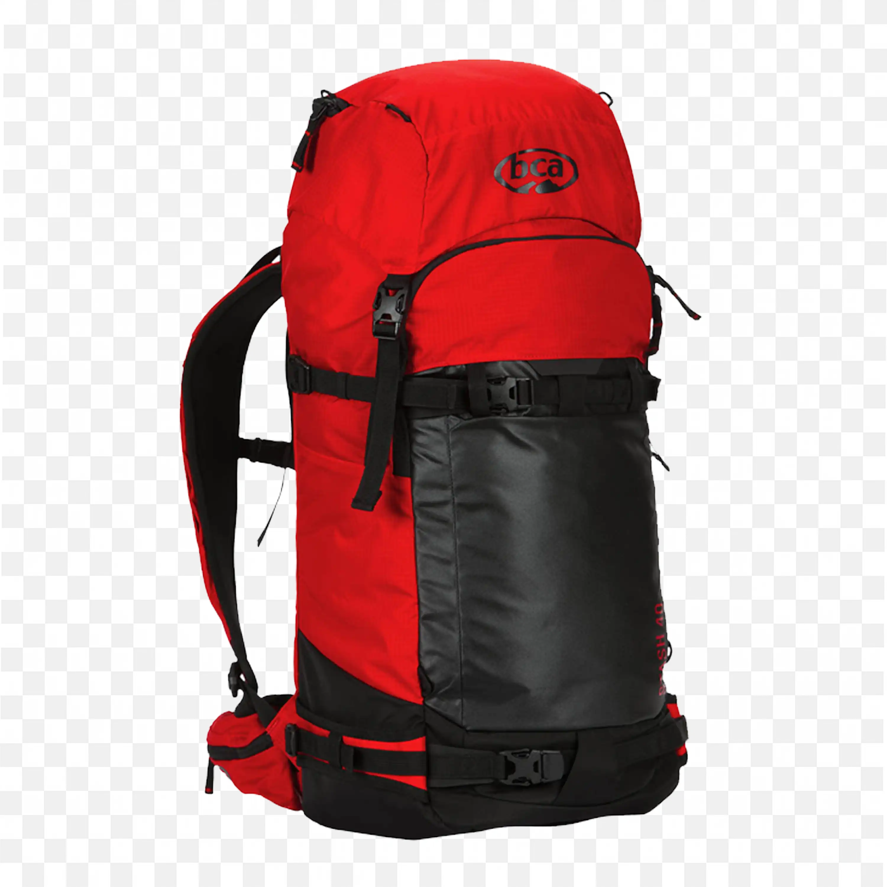 Red And Black Gym Backpack Made For Sports And Travel PNG