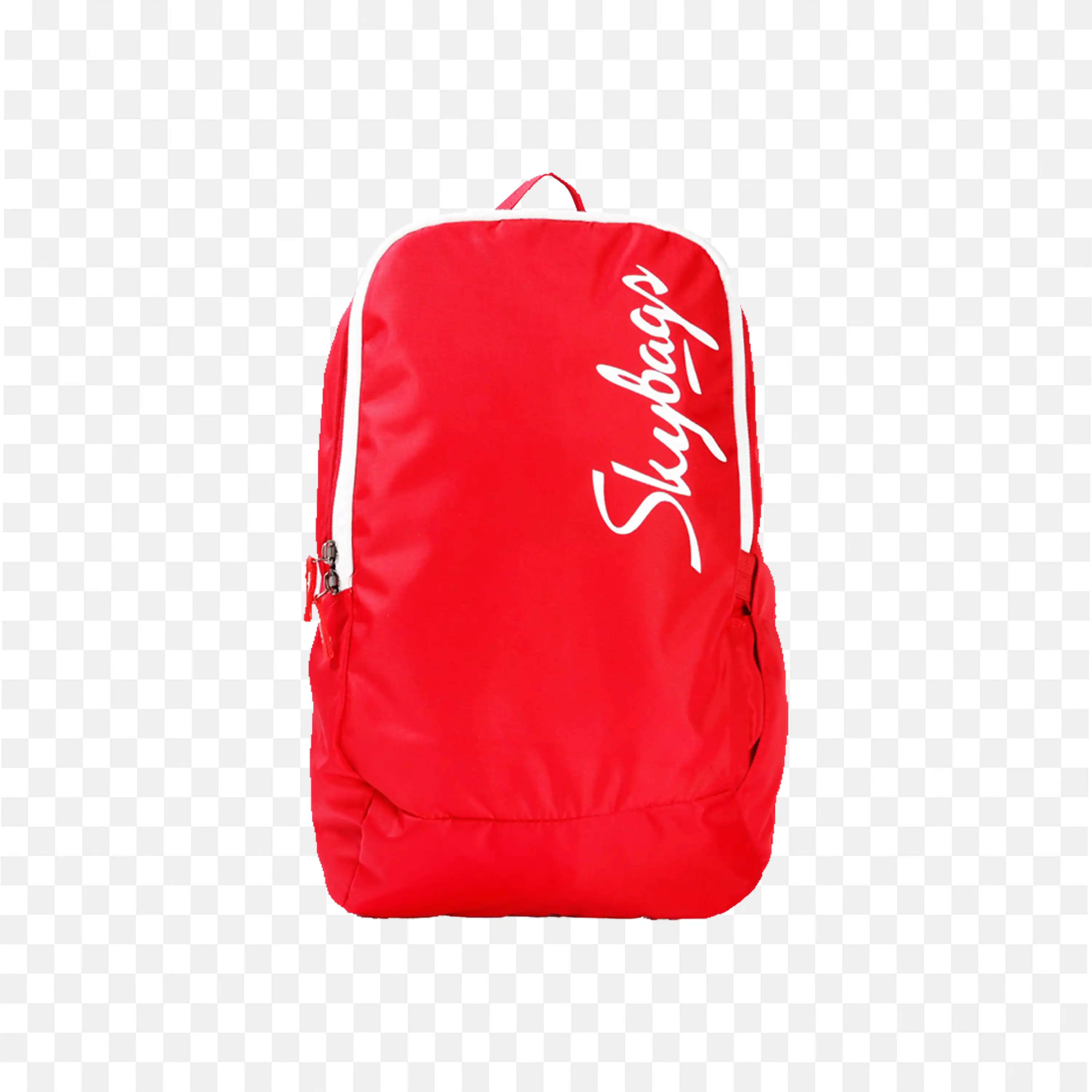 Red Slazenger Sports Backpack with White Logo Display PNG