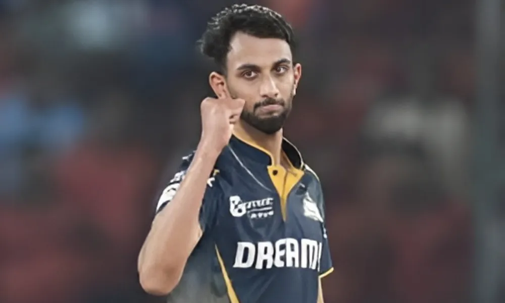 Prasidh Krishna Fast Bowling Star Of India