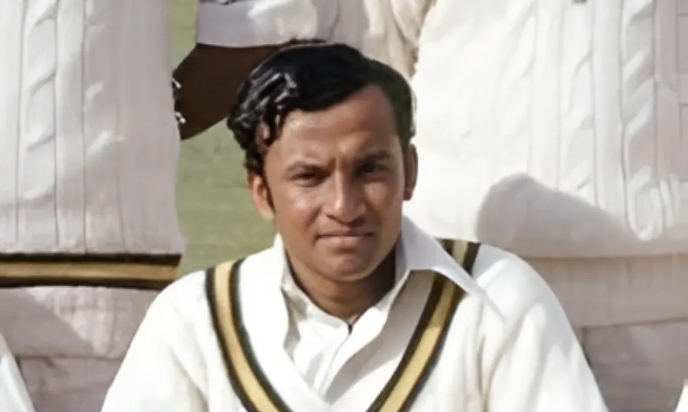 Polly Umrigar Indian Cricket Batting Legend