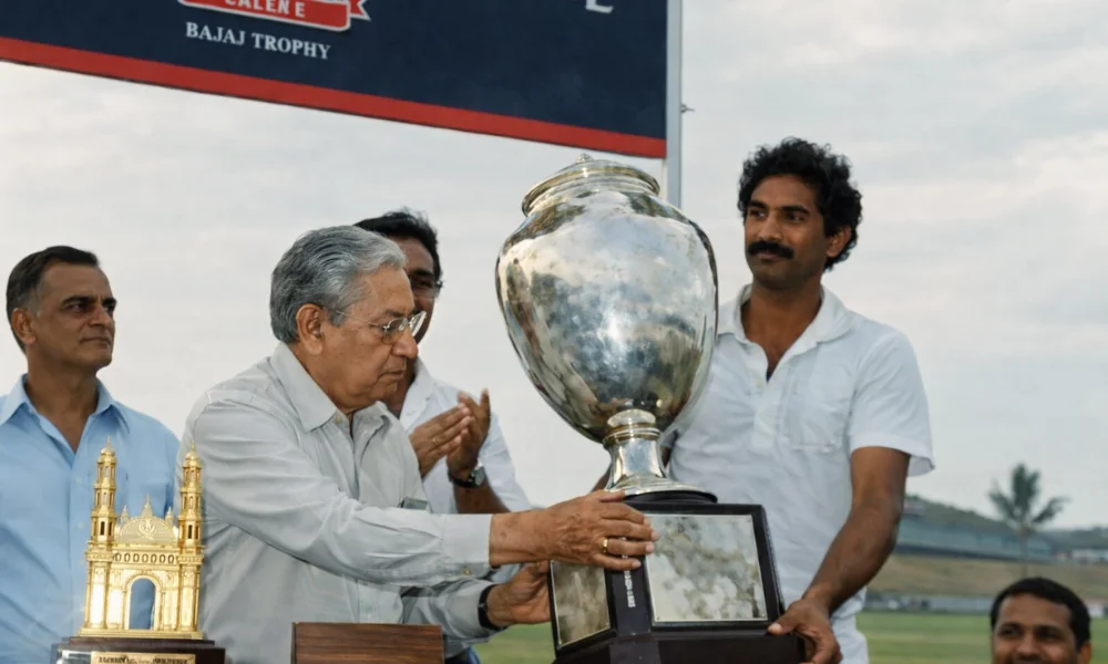 Indian cricketer M V Narasimha Rao career biography and early cricket career