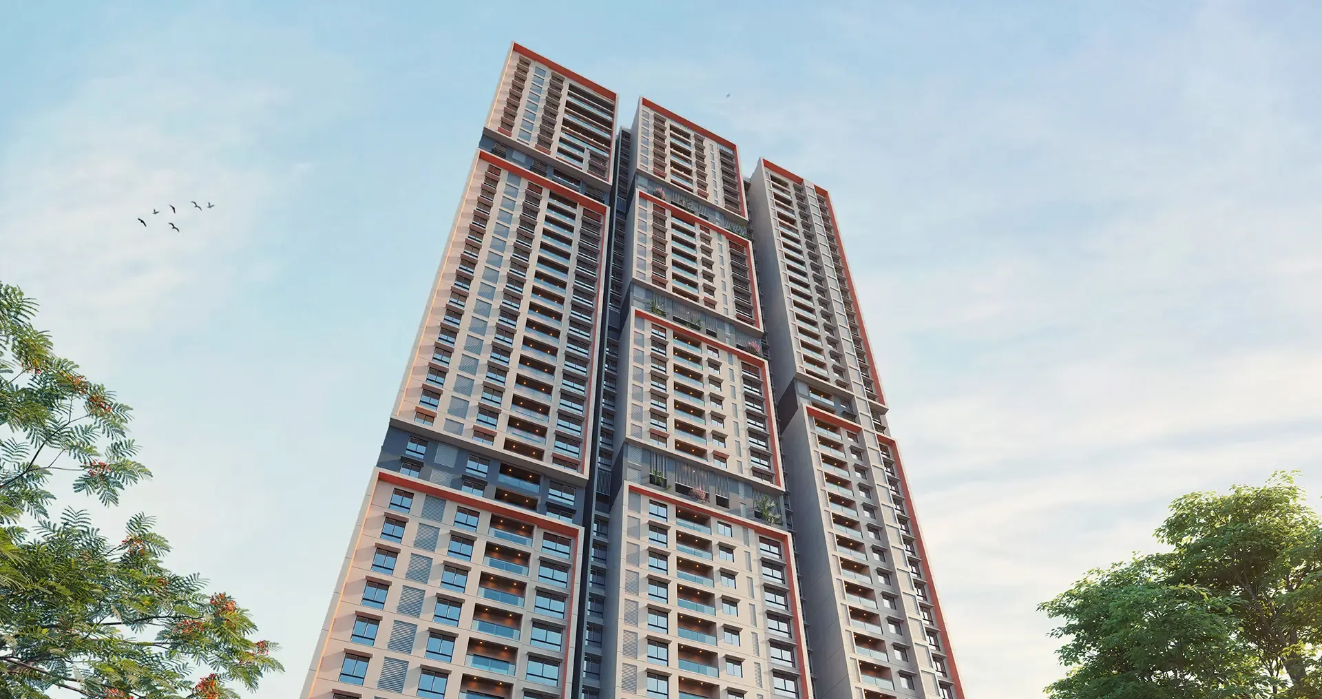 Premium 3 BHK with Small Study Room at Brigade Altius Chennai