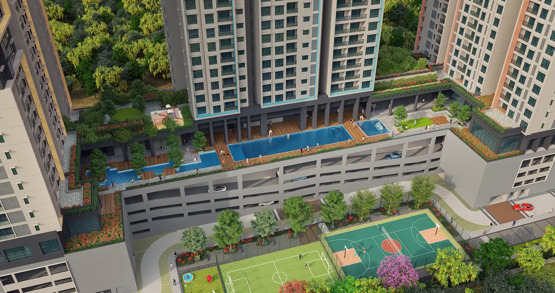 Image of: Modern 4 BHK Apartment in Brigade Altius with World Class Amenities 7