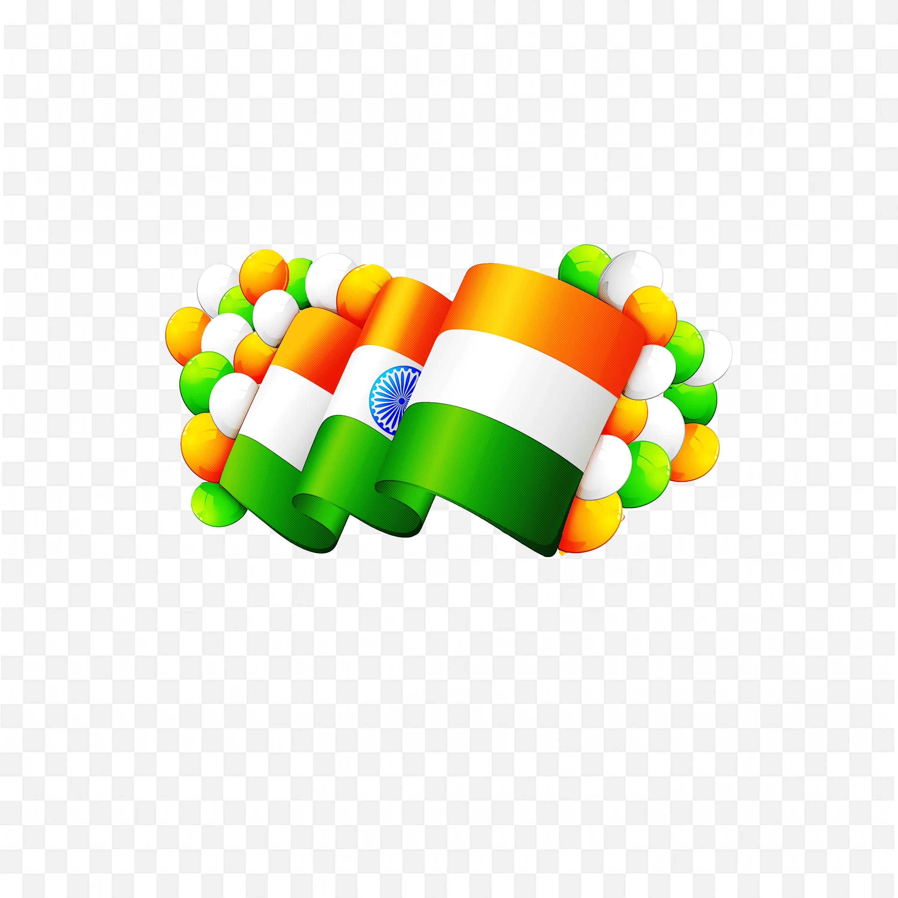 Happy Independence Day Vector Illustration of Joyful Boy Free PNG