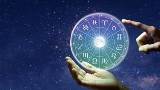 Daily horoscope guide with zodiac signs and astrology chart