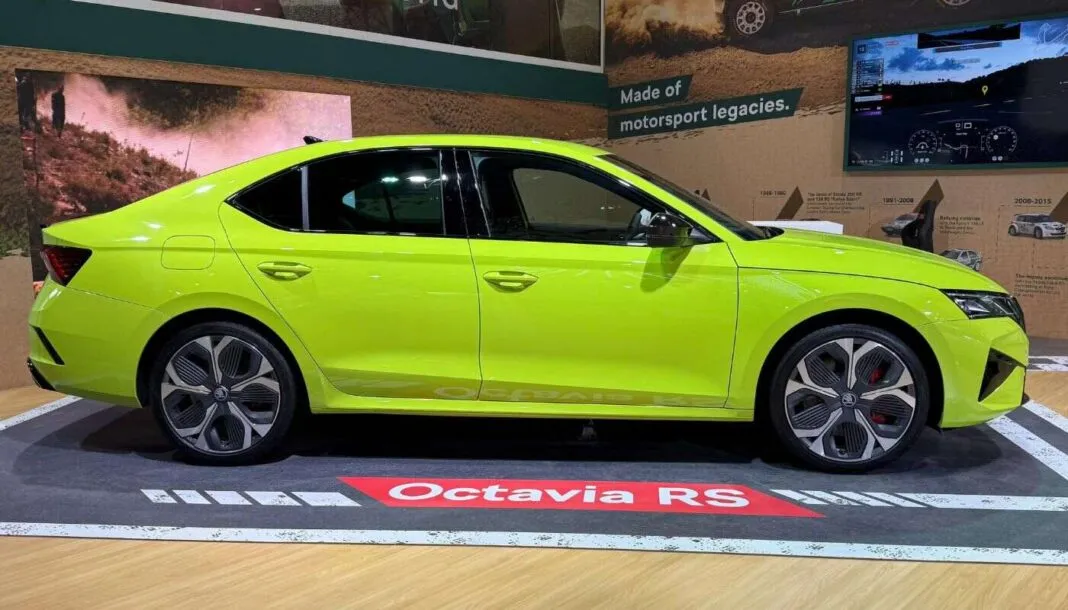 Skoda Octavia RS 2025 2.0-litre TSI engine performance