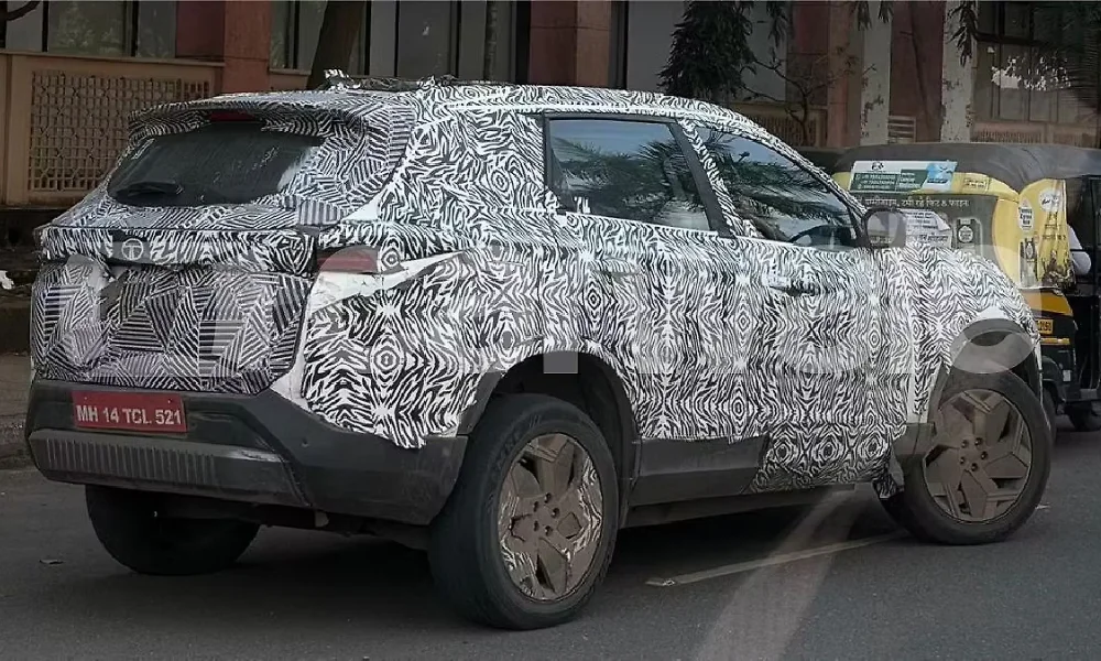 Tata Harrier Petrol Test Mule Spotted