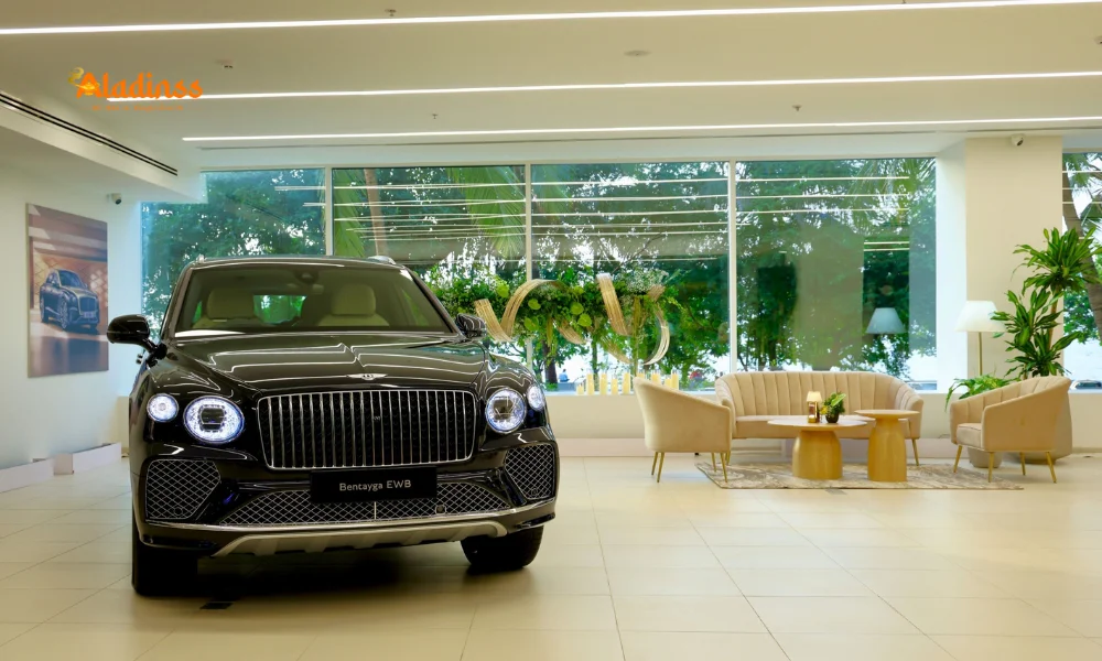 Bentley India First Showroom in Mumbai