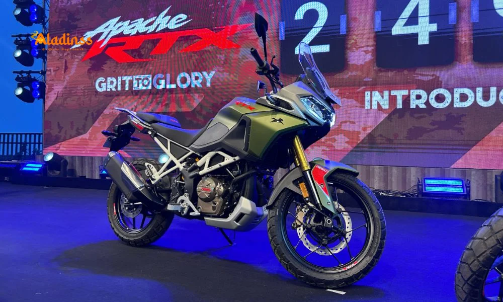 TVS Apache RTX Launch: Adventure Bike at Rs 1.99L
