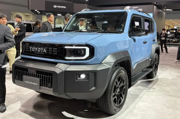 toyota land cruiser fj unveiled