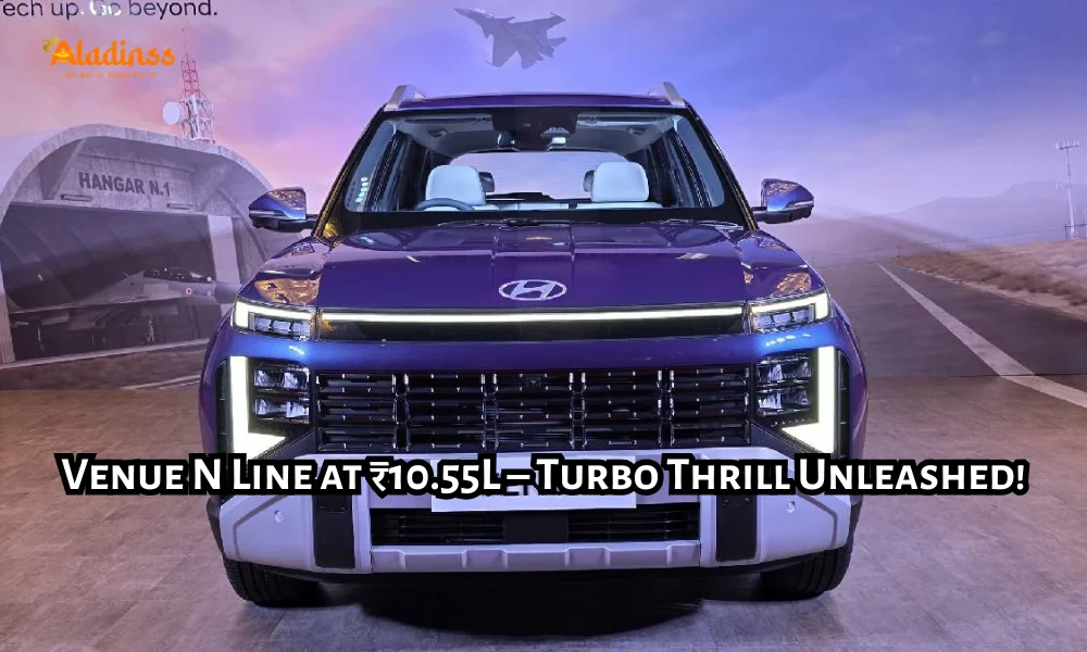 Hyundai Venue N Line Launched in India at Rs 1055 Lakh with ADAS