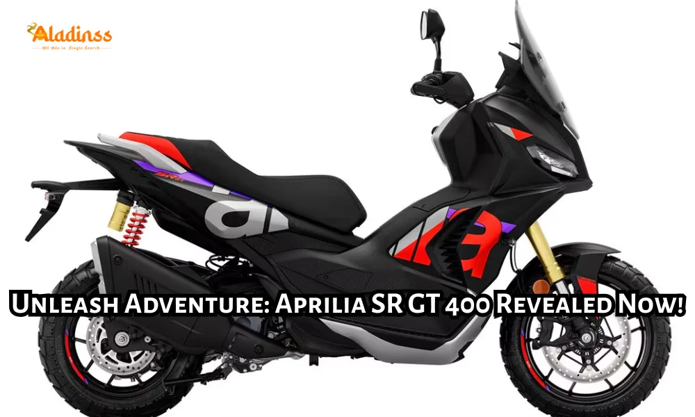 Aprilia SR GT 400 Crossover Scooter Unveiled at EICMA with 36hp Engine