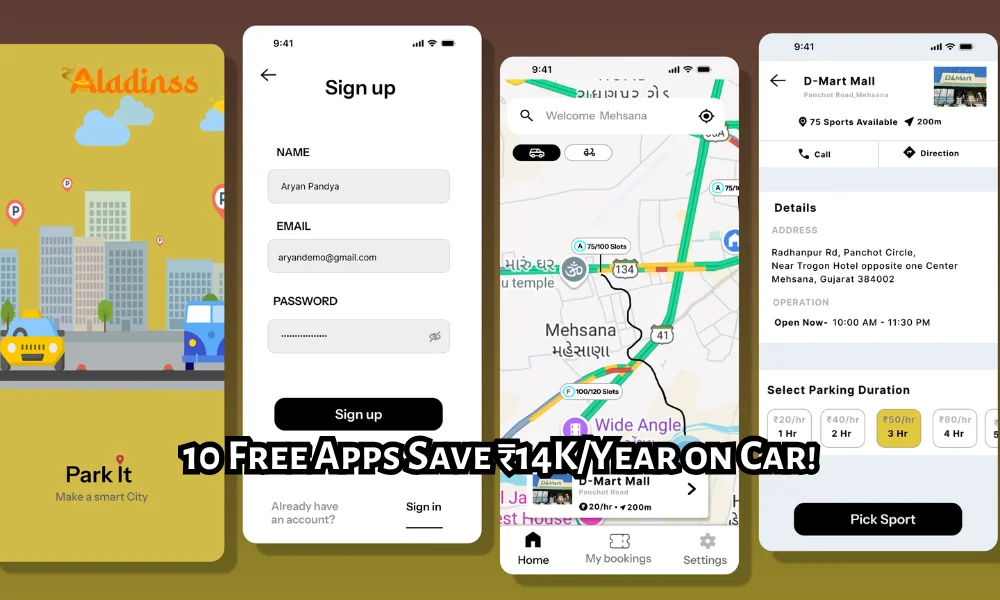 Top Free Apps for Indian Car Owners 2025 Tracking Parking