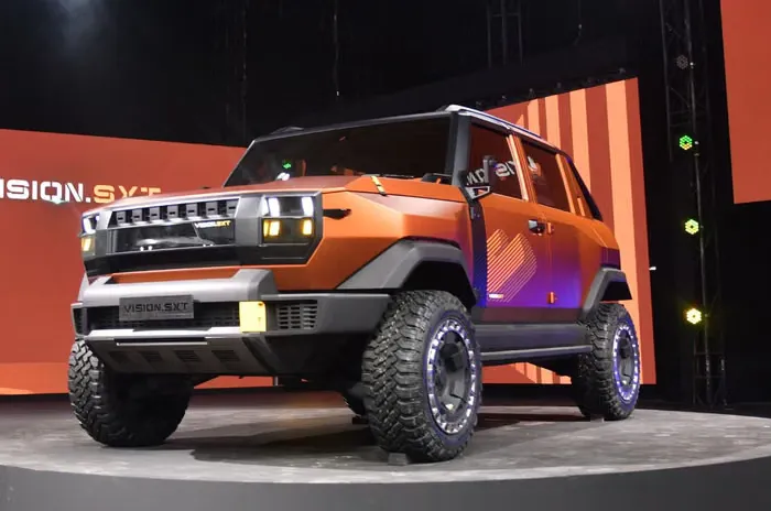 Mahindra Vision SXT Concept showcased at Freedom_NU event