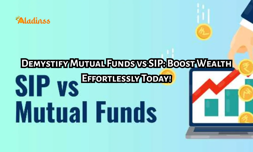 Mutual Funds vs SIP Difference Simple Guide for Beginners