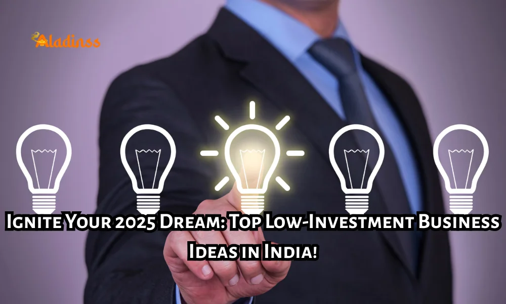 Top 20 Small Business Ideas India Low Investment 2025