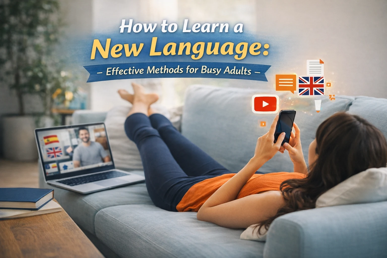How to Learn a New Language: Effective Methods for Busy Adults