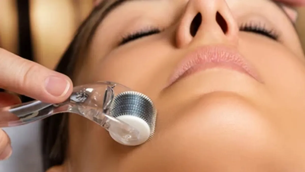 derma roller therapy process