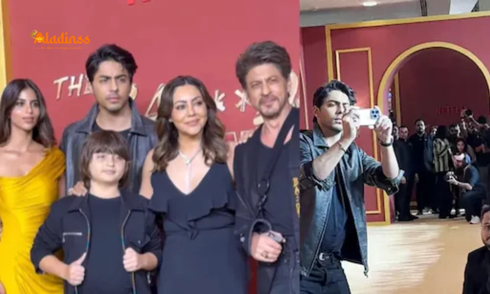 Shah Rukh, Gauri, Suhana: Khan Family Stuns at Bads of Bollywood Premiere