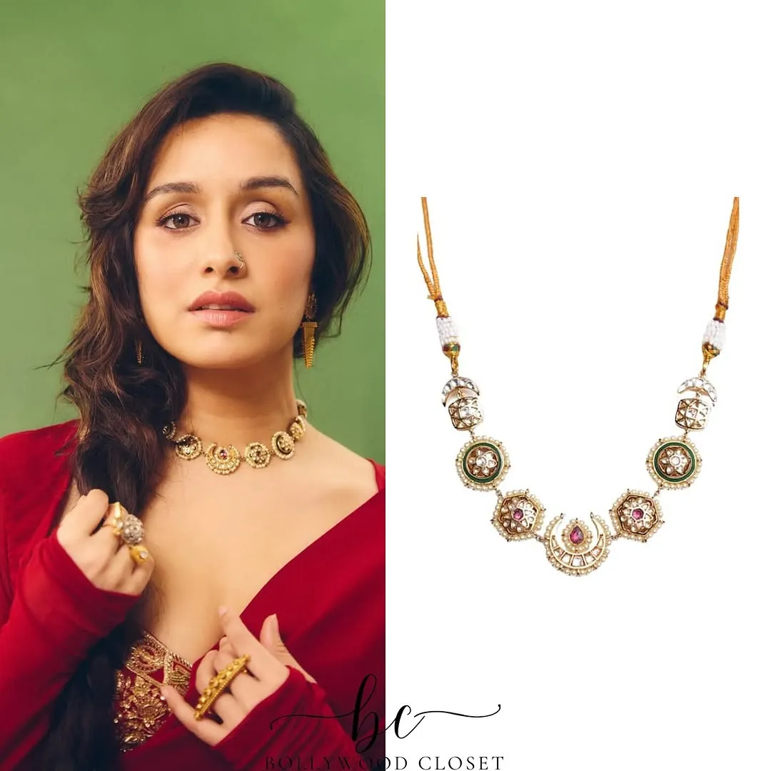 Shraddha Kapoor Masaba saree accessories