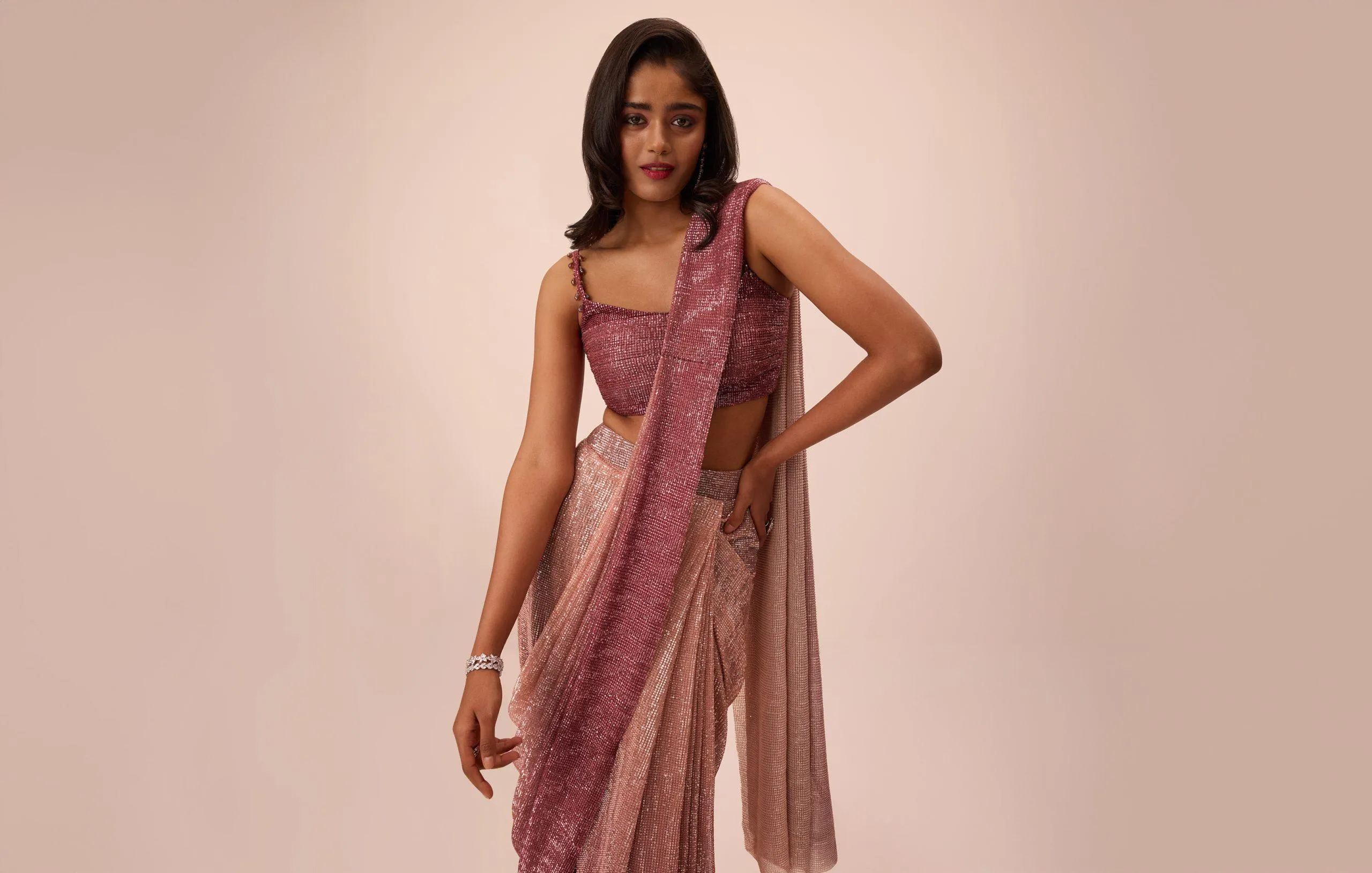 Saree blouse trends 2025 designer patterns