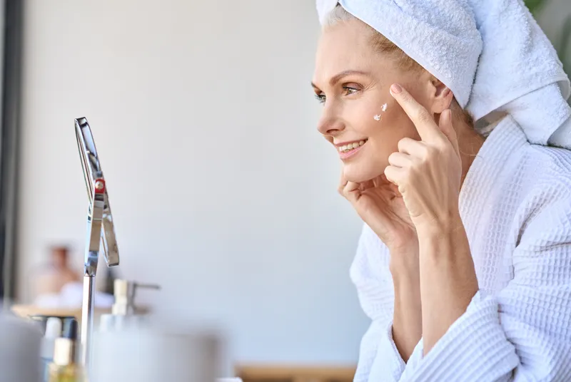 Skincare routine for combination skin