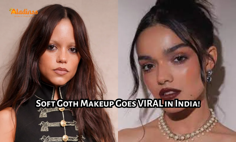 Soft Goth Makeup Trend 2025 Jenna Ortega Billie Eilish India