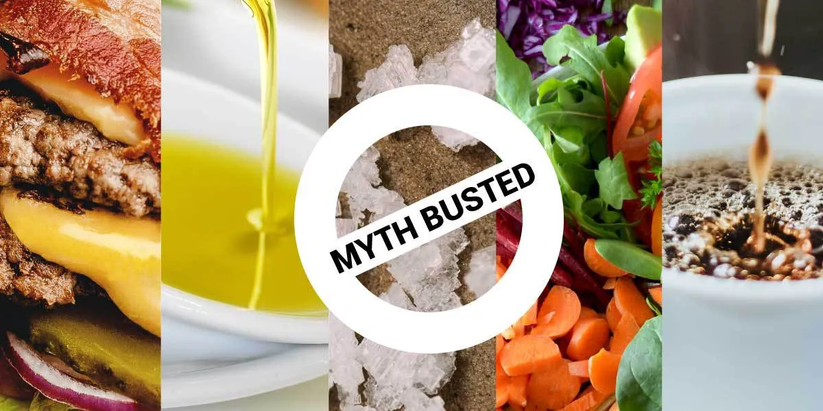 Food myths busted for healthy eating