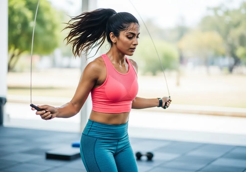 Skipping fat burning benefits 2025