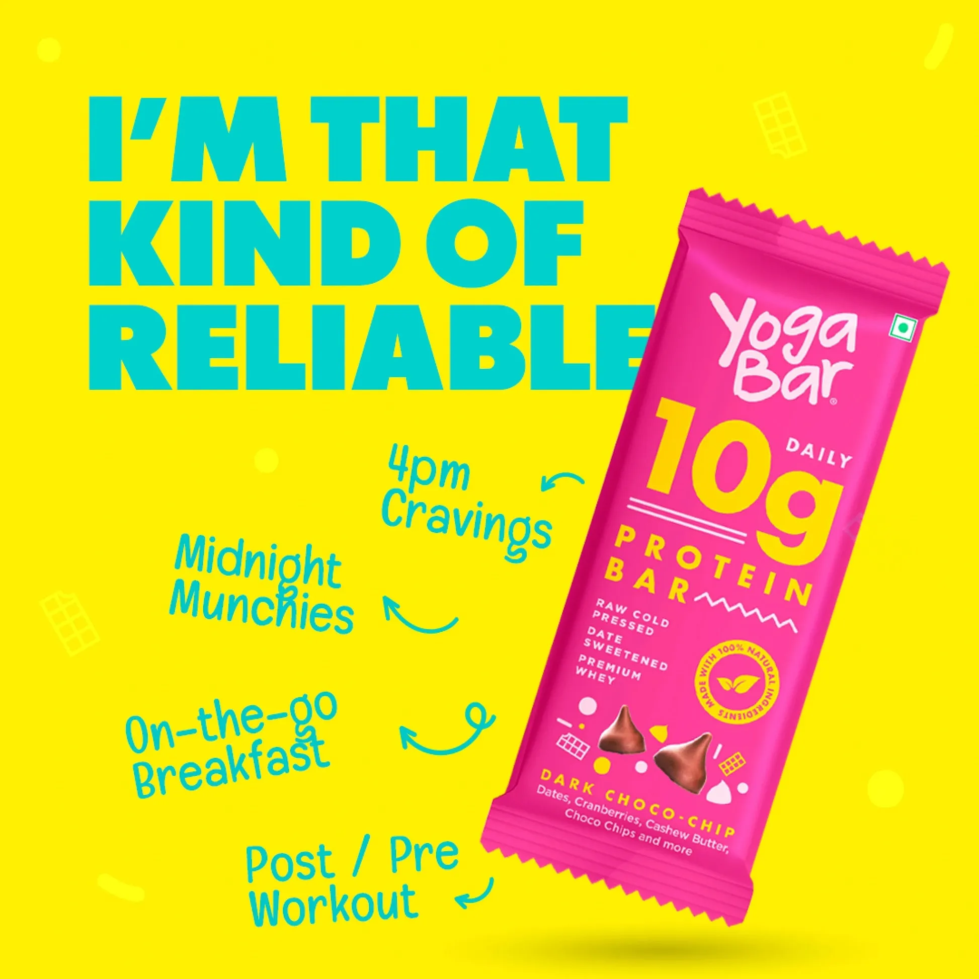 MuscleBlaze Protein Bar for Muscle Gain