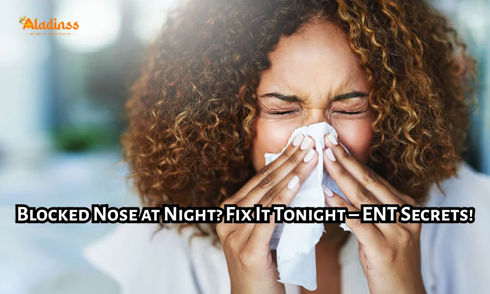 Blocked Nose at Night Only? ENT Reveals Why & Instant Fixes
