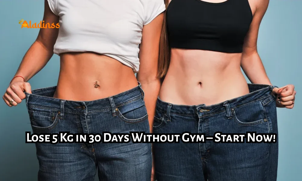 How to Lose Weight Without Gym Simple Home Workout and Diet
