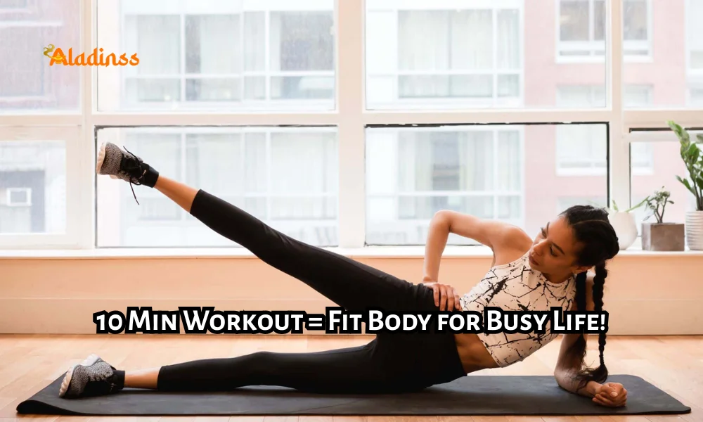 10 Minute Daily Workout Plan for Busy People Home Office Guide