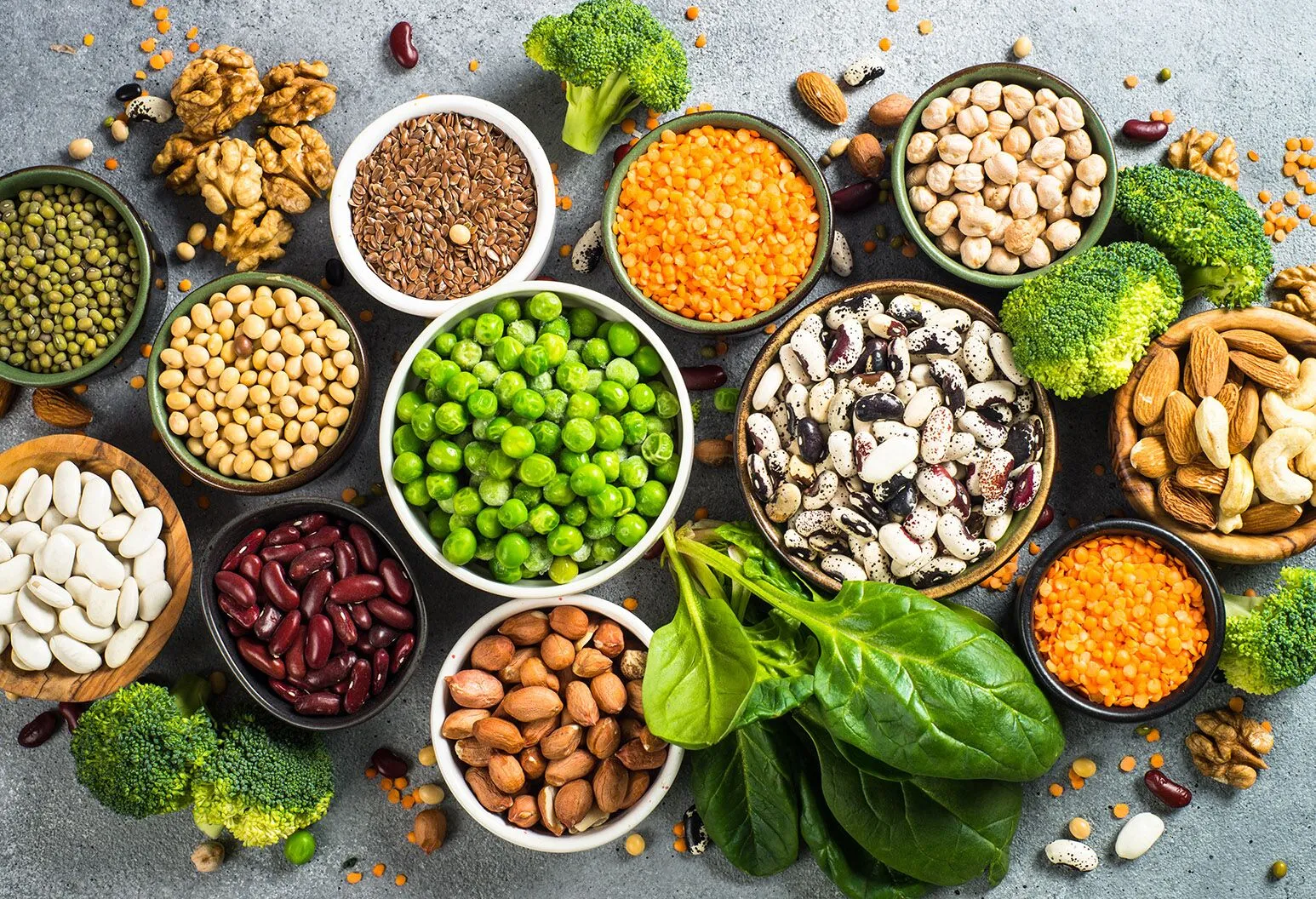 vegetarian protein sources India