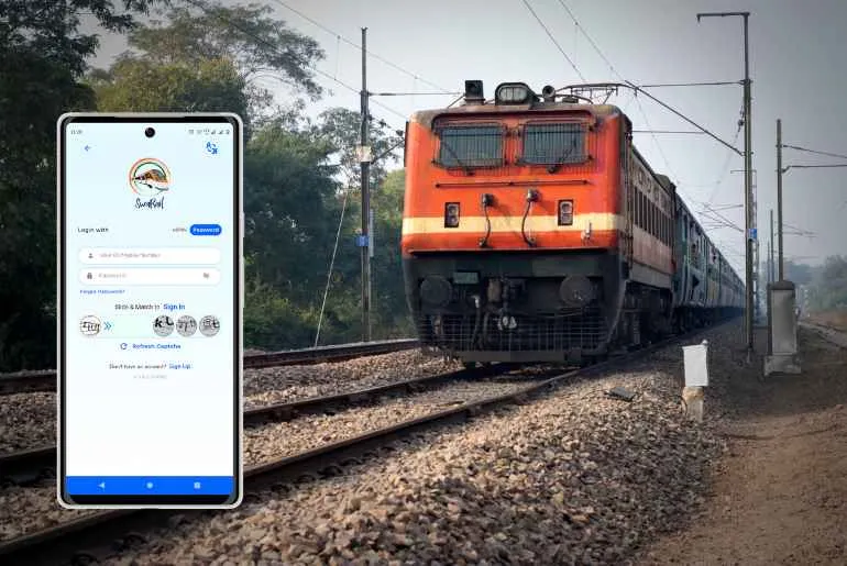 Book Train Tickets Using SwaRail App Android 2025
