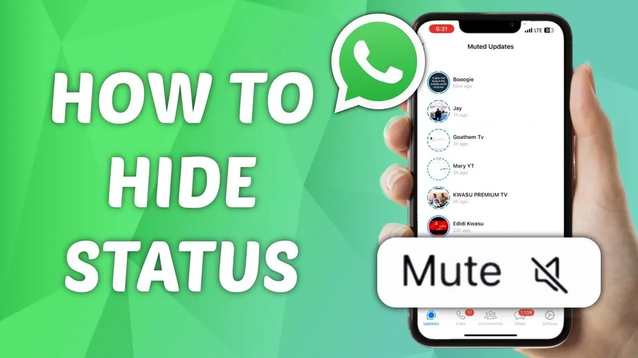 Hide WhatsApp Online Status from Specific Contacts