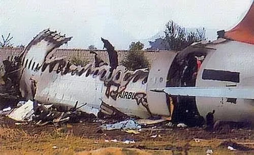 India Plane Crash Scene