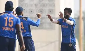 KM Asif five wicket haul Kerala vs Mumbai breaking news image