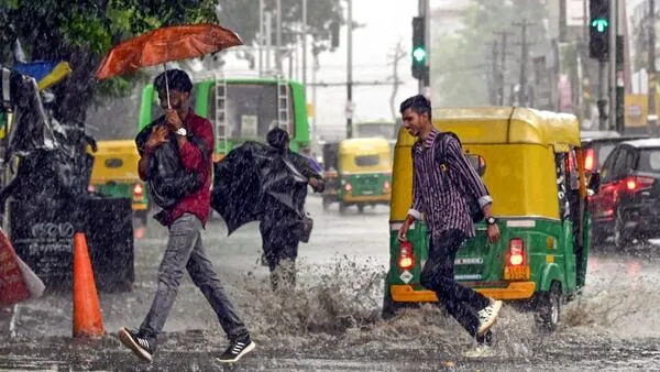 IMD rainfall forecast multiple states