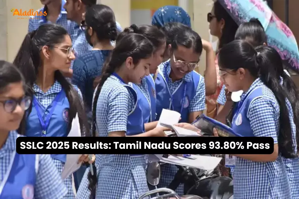 Tamil Nadu SSLC 2025 Results Released!  93.80% Students Pass the Public Exams