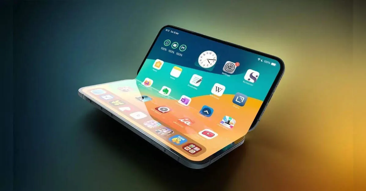 iPhone Air Inspired Foldable Design Titanium Chassis