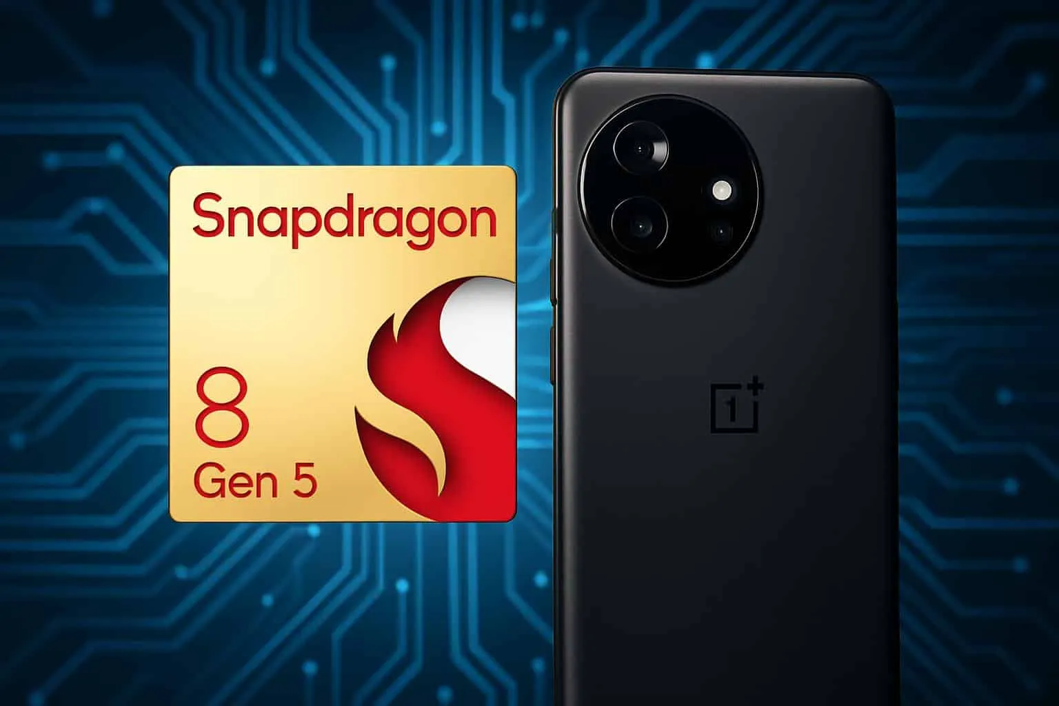 OnePlus first Snapdragon 8 Gen 5 smartphone launch 2025