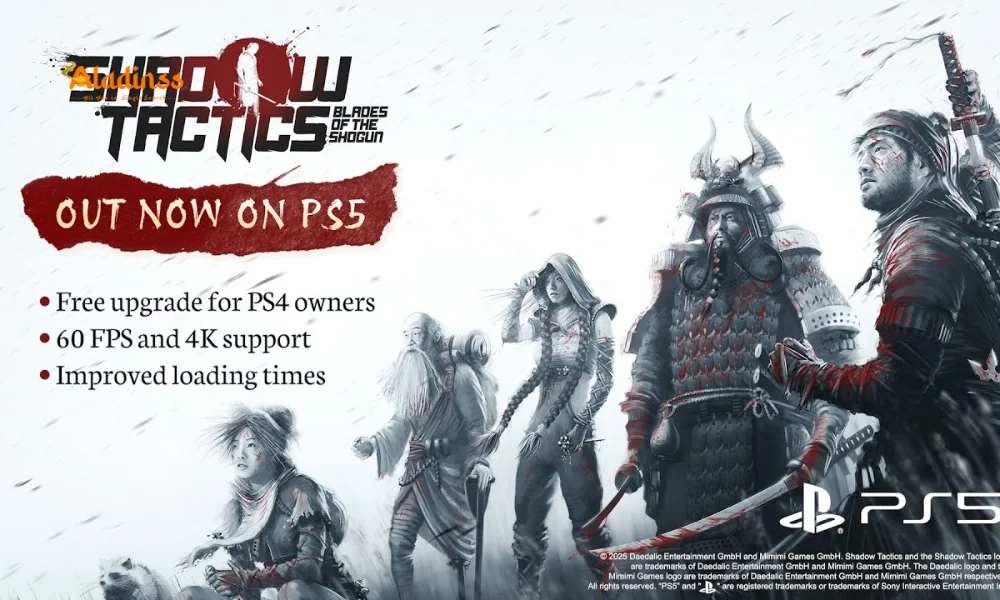 Free PS5 Samurai Game: Grab Shadow Tactics Now!