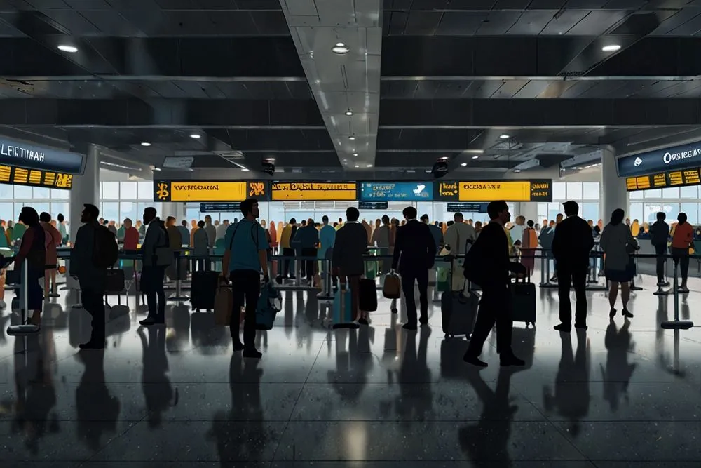 European airport delays and cancellations
