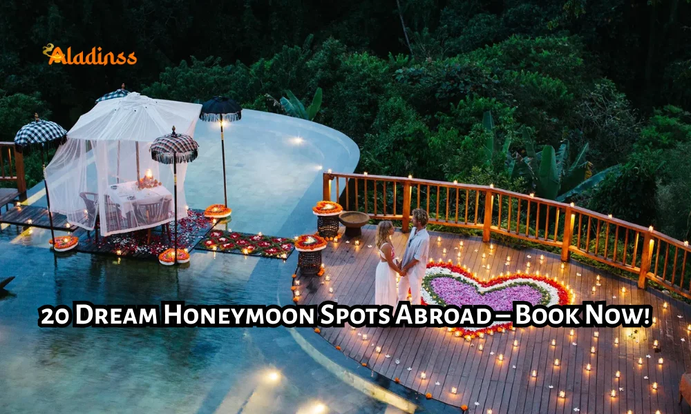 Top 20 Honeymoon Destinations Outside India 2025 Guide