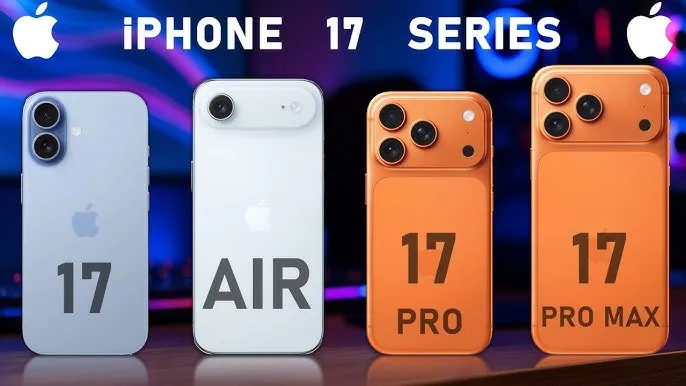 iPhone 17 Series Comparison: iPhone 17, Air, Pro Max