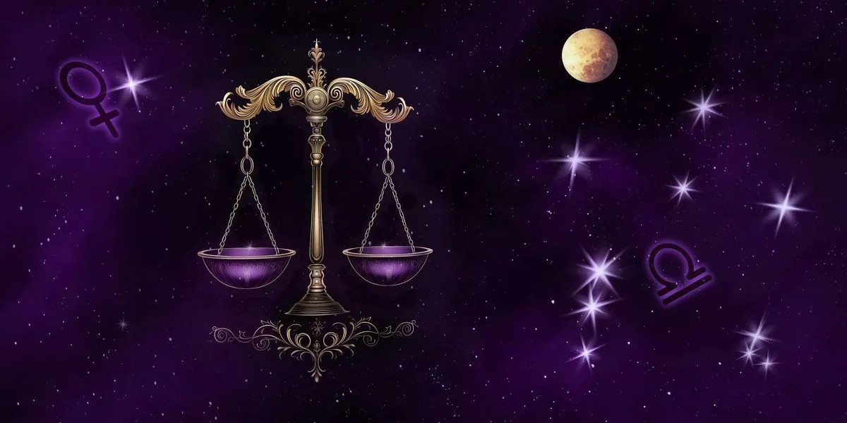 Virgo symbol beside a neatly organized planner