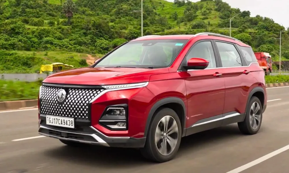 MG SUV Price Reductions GST 2.0
